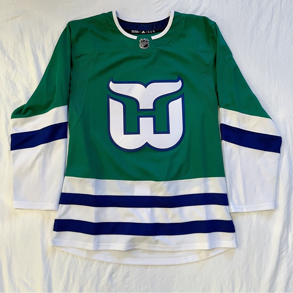 Hartford Whalers/Carolina Hurricanes Hockey Jersey